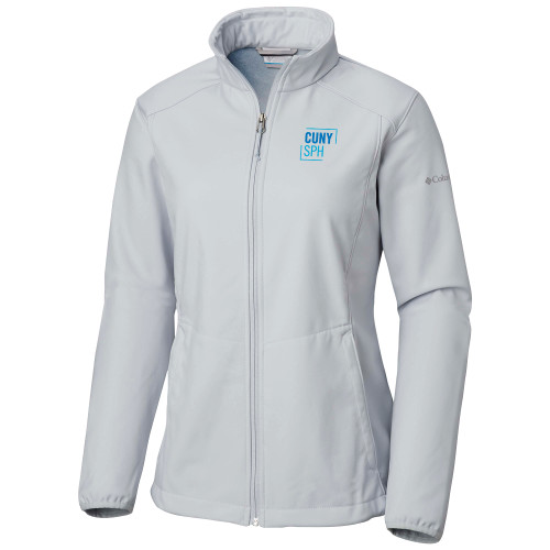 Columbia Womens Kruser Ridge White Jacket-CUNY SPH Square