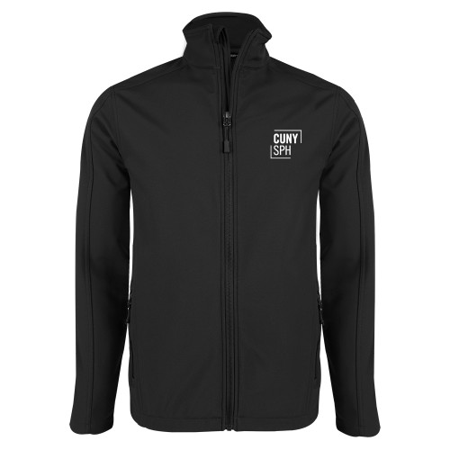 Black Softshell Jacket-CUNY SPH Square