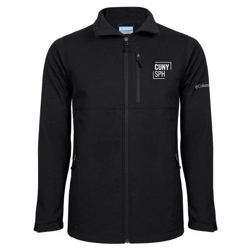Columbia Black Ascender Softshell Jacket-CUNY SPH Square