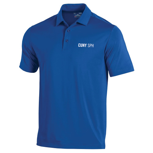 Under Armour Royal T2 Performance Polo-CUNY SPH