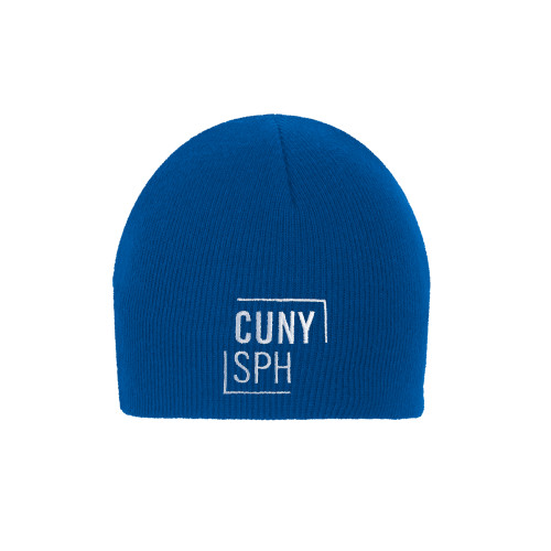 Royal Knit Beanie-CUNY SPH Square