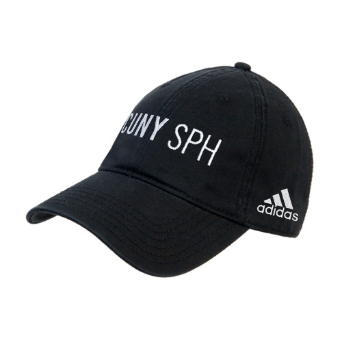 Adidas Black Adjustable Washed Slouch-CUNY SPH