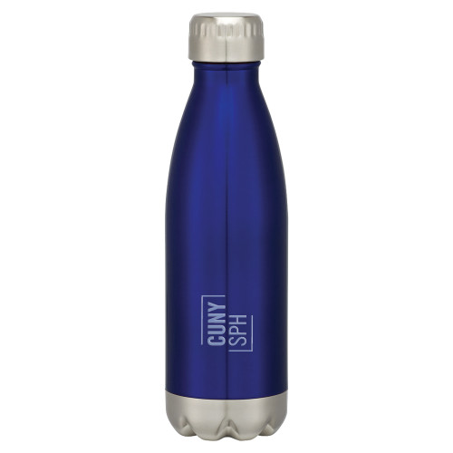 Swig Stainless Steel Blue Bottle 16oz-CUNY SPH Square  Engraved