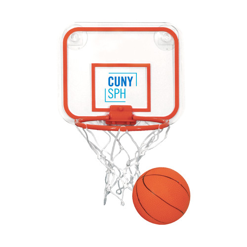 Mini Basketball & Hoop Set-CUNY SPH Square