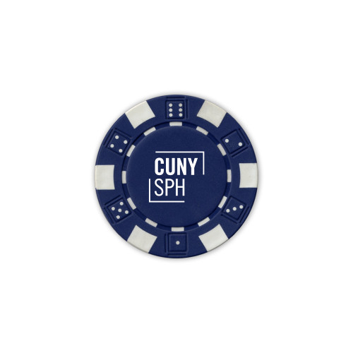 Blue Game Chip-CUNY SPH Square