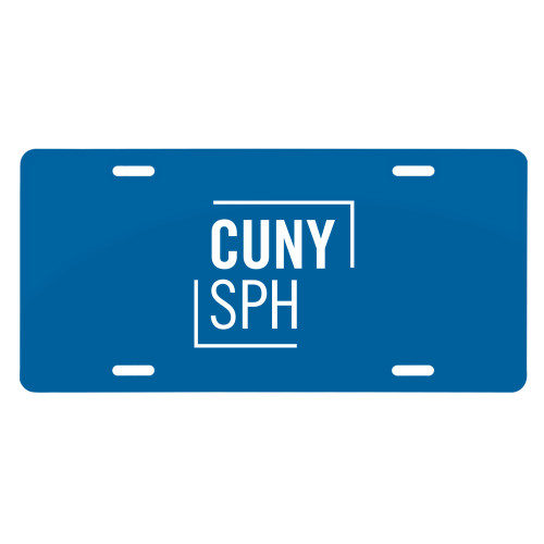 License Plate-CUNY SPH Square