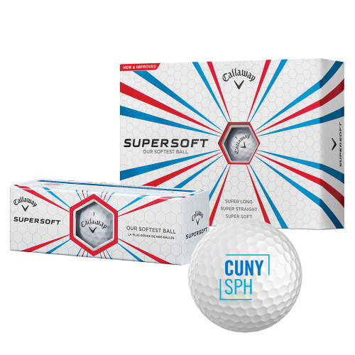 Callaway Supersoft Golf Balls 12/pkg-CUNY SPH Square