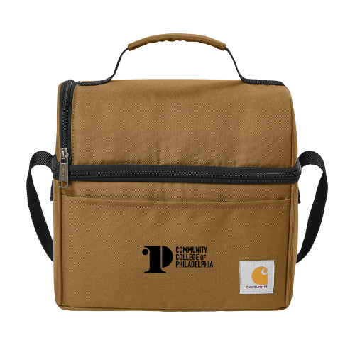  Carhartt Brown Lunch Cooler - CCP Institutional Mark