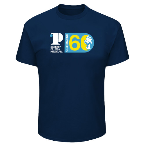  Tall Navy T Shirt - CCP Celebrating 60 Years