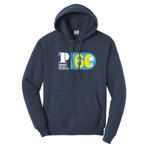  Tall Navy Fleece Hoodie - CCP Celebrating 60 Years