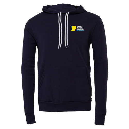  Bella + Canvas Navy Fleece Hood - CCP Rise From Within - Vertical