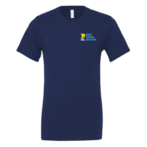 Bella + Canvas Navy Jersey Cotton T Shirt - CCP Rise From Within