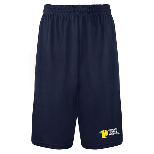  Navy Performance Classic 9 Inch Short - CCP Institutional Mark