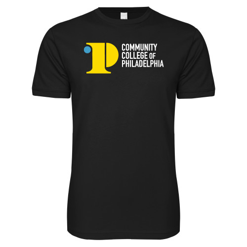  Next Level Black SoftStyle T Shirt - CCP Institutional Mark