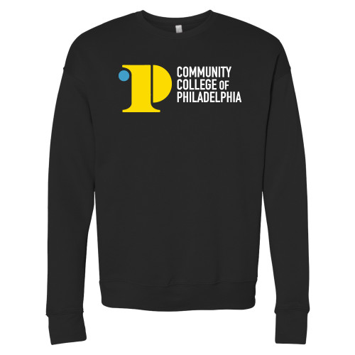  Bella + Canvas Black Fleece Crew - CCP Institutional Mark