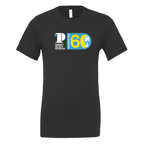  Bella + Canvas Black Jersey Cotton T Shirt - CCP Celebrating 60 Years