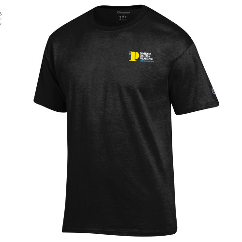 CC of Philadelphia Champion Black T Shirt - CCP Rise From Within - Vertical