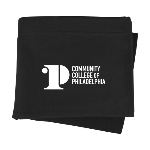  Black Sweatshirt Blanket - CCP Institutional Mark