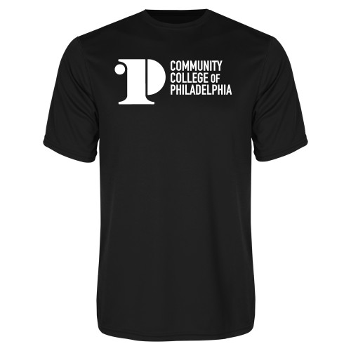  Black Performance Tee - CCP Institutional Mark