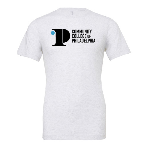  Bella + Canvas Ash Grey Jersey Cotton T Shirt - CCP Institutional Mark