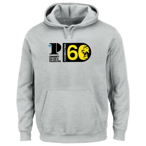  Extended Heather Grey Hoodie - CCP Celebrating 60 Years