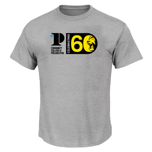  Tall Heather Grey T Shirt - CCP Celebrating 60 Years