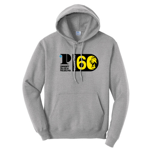  Tall Athletic Heather Fleece Hoodie - CCP Celebrating 60 Years