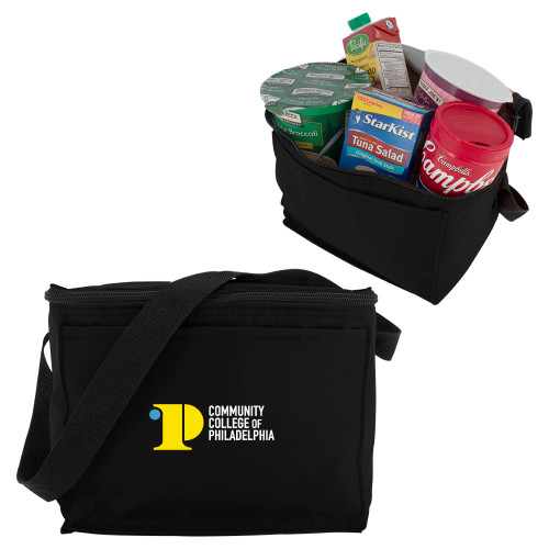  Six Pack Black Cooler - CCP Institutional Mark