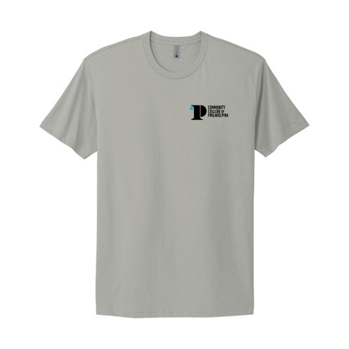  Next Level Unisex Light Grey Cotton Tee - CCP Institutional Mark