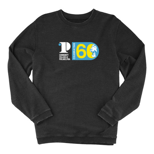  Boxercraft Womens Black Corded Crew - CCP Celebrating 60 Years