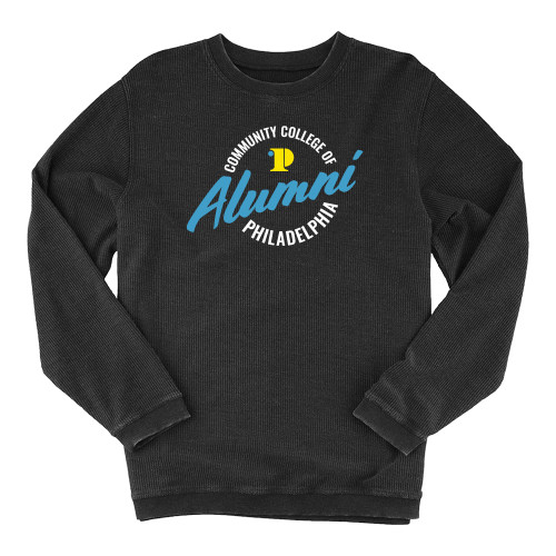  Boxercraft Womens Black Corded Crew - CCP Alumni Badge