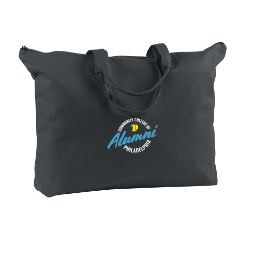  eConscious Black Organic Tote Bag - CCP Alumni Badge