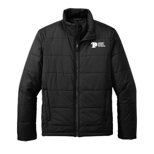  Black Puffer Jacket - CCP Institutional Mark
