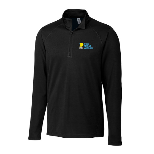  C&B Black Clique Ice Pique Half Zip - CCP Rise From Within