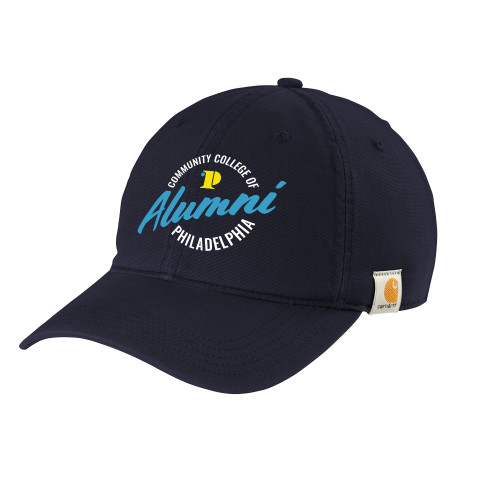  Carhartt Navy Cotton Adjustable Canvas Hat - CCP Alumni Badge