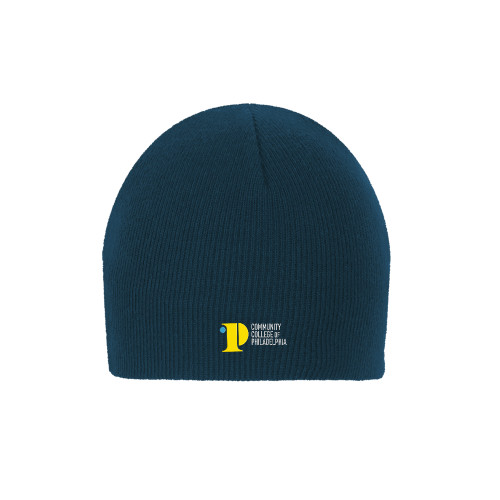  Navy Knit Beanie - CCP Institutional Mark