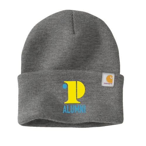  Carhartt Heather Grey Knit Beanie w/Cuff - CCP Alumni P