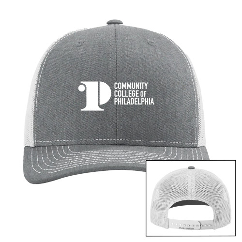 CC Philadelphia Richardson Heather Grey/Light Grey Trucker Hat