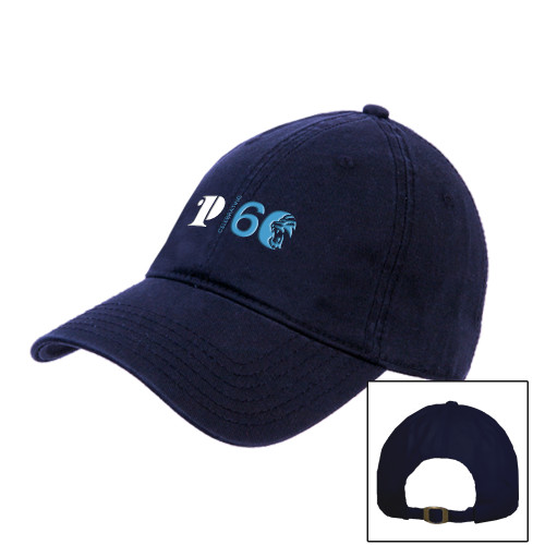  Navy Unstructured Adjustable Low Profile Hat - CCP Celebrating 60 Years