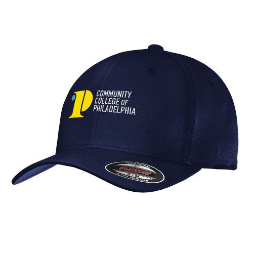  Navy Flexfit Structured Low Profile Hat - CCP Institutional Mark
