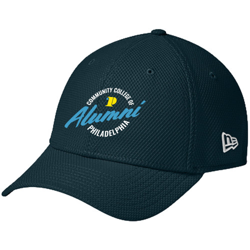  New Era Navy Diamond Era 39Thirty Stretch Fit Hat - CCP Alumni Badge
