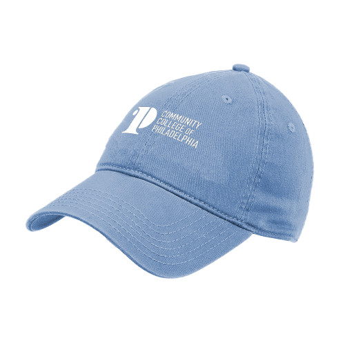  Light Blue Unstructured Adjustable Low Profile Hat - CCP Institutional Mark