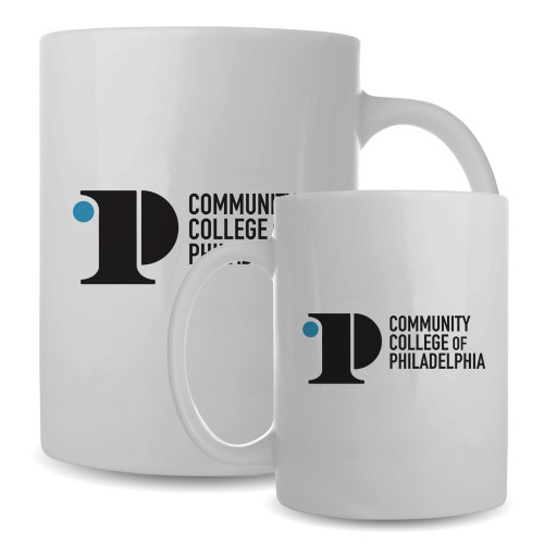  Full Color White Mug 15oz - CCP Institutional Mark