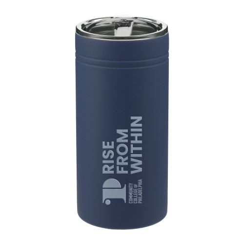 CC of Philadelphia Sherpa Vacuum Navy Tumbler & Insulator 11oz - CCP Rise From Within Engraved