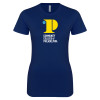 Thumbnail image for  Next Level Womens Navy Boyfriend Tee