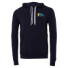 Thumbnail image for  Bella + Canvas Navy Fleece Hood