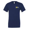 Thumbnail image for  Bella + Canvas Navy Jersey Cotton T Shirt