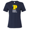 Thumbnail image for  Bella + Canvas Womens Navy Relaxed Cotton T Shirt