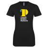 Thumbnail image for  Next Level Womens Black Boyfriend Tee