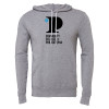 Thumbnail image for  Bella + Canvas Heather Grey Fleece Hood